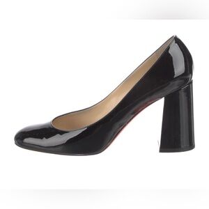 Christian Louboutin Baobab 85 patent leather pumps